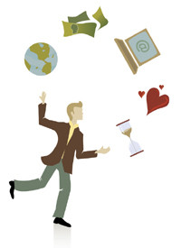 saying, 'Plan your work and work your plan'. With work life balance ...