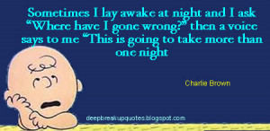 ... Quotes http://deepbreakupquotes.blogspot.com/p/charlie-brown-quotes