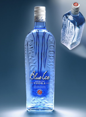 have been drinking Blue Ice, a potato based vodka.