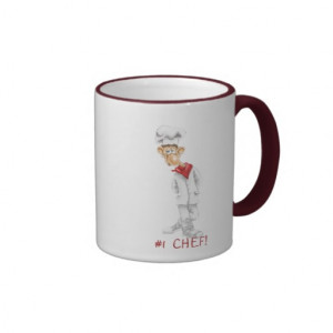 Cartoon of Chef with funny sayings Coffee Mug