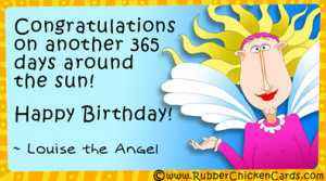 Congratulations on another 365 days around the sun! Happy Birthday!