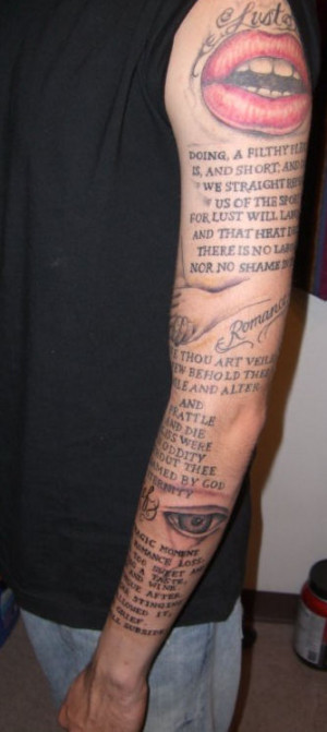 Tattoos Quotes Feet Zimbio