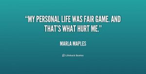 Marla Maples Quote