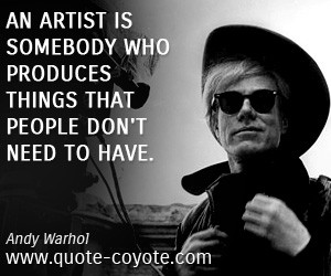 Andy Warhol Quote
