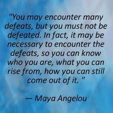 Maya Angelou... 'Still I Rise'