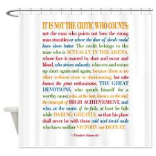 Shower Curtains with Quotes