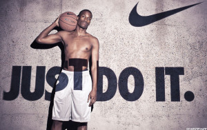 Just Do It – Nike Basketball Quotes Wallpaper