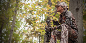 Women in Camo with Hunting Bows