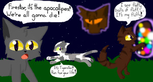 Warrior Cats Bluestar And Oakheart Mating Warrior cat illusions 1 by