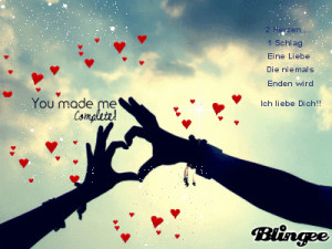 you made me complete