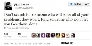 Will Smith Tweet on 2/26/12