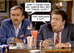 norm, cliff, cheers, fiscal cliff, obama, obama jokes, hope and change ...