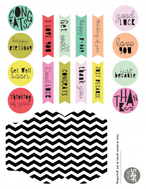 Love the fonts? Check them out in the follow cute quote: