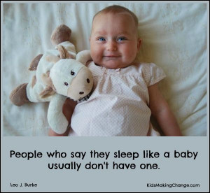 ... sleepless nights and lots of company nationwide. #funny #baby #quotes