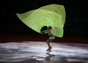 Adelina Sotnikova performs during the Figure Skating Gala Exhibition ...