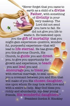 Individual Worth Quotes, Gordon B Hinckley, Young Women Values, Christ ...