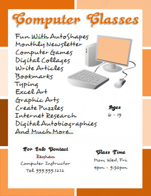 Computer Microsoft Word Template