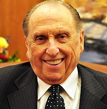 Thomas S. Monson--The current President of the LDS Church . He is ...