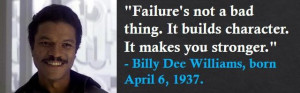... , born April 6, 1937. #BillyDeeWilliams #AprilBirthdays #Quotes