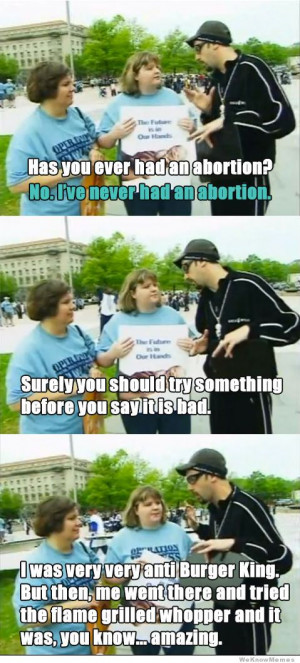 Ali G Asks Has You Ever Had An Abortion?