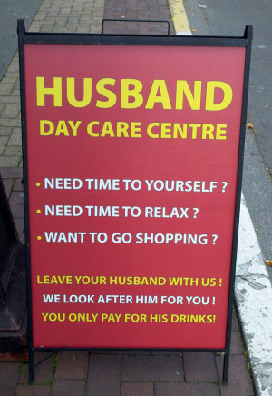 Funny Signs Husband