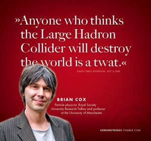 Brian Cox on the Large Hadron Collider in CERN, Geneva.