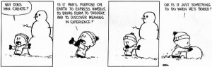 Calvin and Hobbes Existentialism