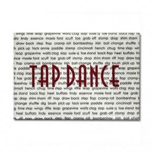 tap dance decor | Tap Dance Rectangle Magnet by designsbydiane