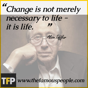 Alvin Toffler was born in New York City and went to the New York ...