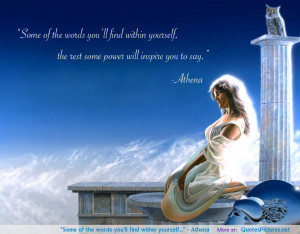 …” – Athena motivational inspirational love life quotes sayings ...