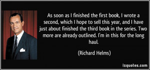 Richard Helms Quote