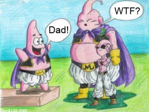 Patrick Star DAD! - Majin Buu Dragon Ball
