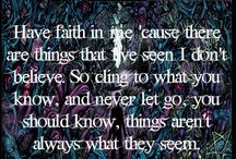 Have faith in me ♡