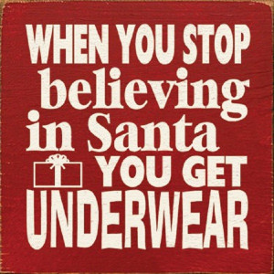Do you believe in Santa??