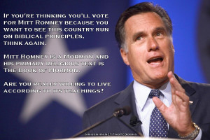 Mitt Romney The Mormon