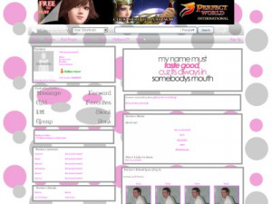 My Name Must Taste Good (quote) Myspace Layouts