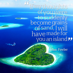 Quotes Picture: if my thoughts of you were to suddenly become grains ...