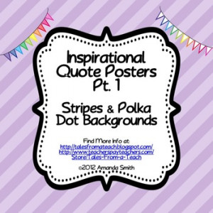 Inspirational Quote Posters: Posters to Inspire Students