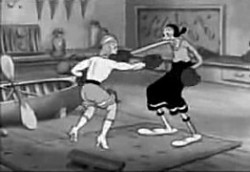 Popeye - 01x38 Never Kick A Woman