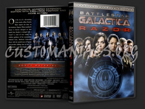 Battlestar Galactica: Razor dvd cover