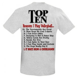 Top Ten Volleyball T-shirt