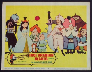 1001 arabian nights 1959 mister magoo upa animated cartoon film movie