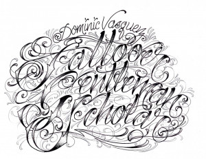 Tattoo Script Fonts Cool Celebrity Tattoos Free