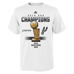 San Antonio Spurs NBA Champions T-Shirts Are Hot Off The Press