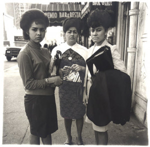 Three Puerto Rican Women,” photo by Diane Arbus.