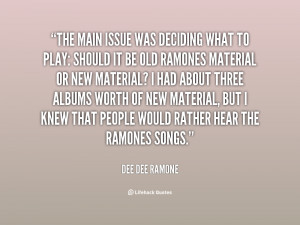 Quotes From the Ramones