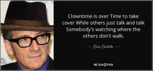 clowntime is over time to take cover while others just talk and talk ...