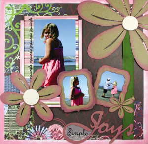 Quick Quotes Home Decor Canvas Kit: Simple Joys.