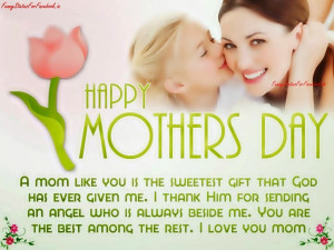 Happy Mothers Day Greetings Message for Saying Thanks with eCard Photo ...