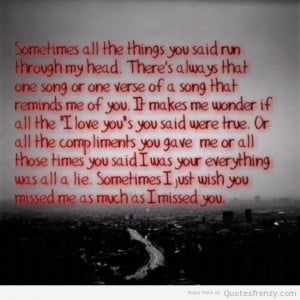 ... him missing you love quotes for him missing you love quotes for him
